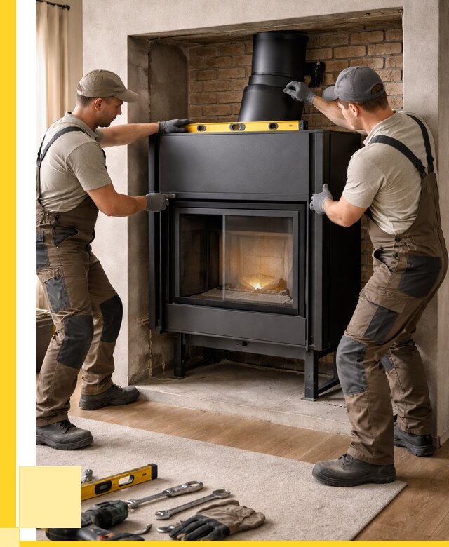 Установка каминных топок в Саянске под ключ от 18313 р. | ЭриданСск