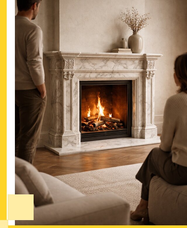 Мраморные камины под ключ в Саянске от 254350 р. | ЭриданСск