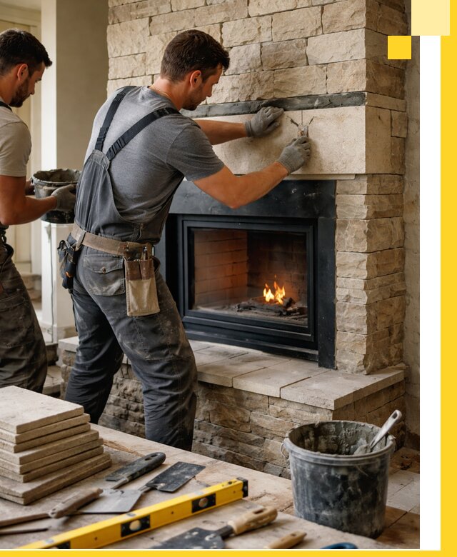 Проектирование и установка открытых каминов в Саянске