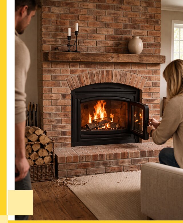 Кирпичные камины под ключ в Саянске от 152610 р. | ЭриданСск