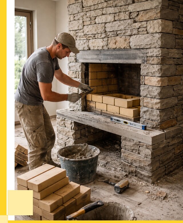 Кладка каминов и камина в Саянске от 25435 р. ЭриданСск