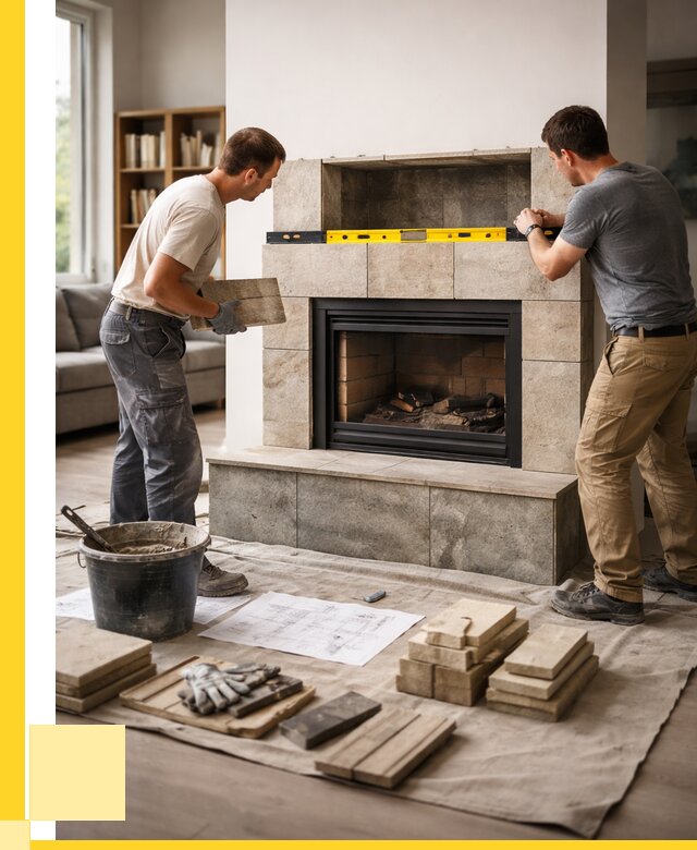 Монтаж каминов и установка в Саянске от 45783 р. | ЭриданСск