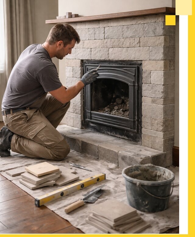 Профессиональный ремонт каминов в Саянске восстановление и сервис