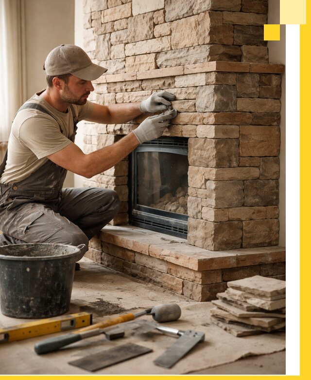 Проектирование и установка печей-каминов под ключ в Саянске