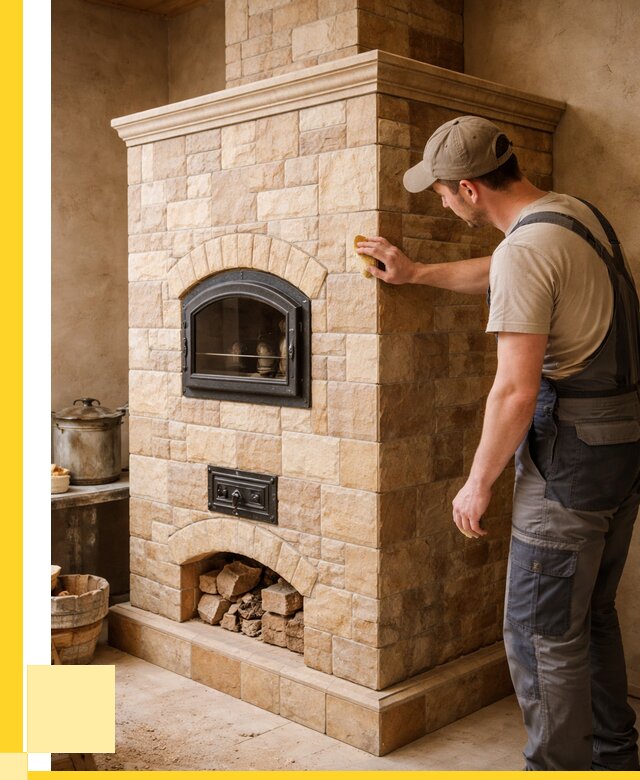 Облицовка печей в Саянске от 4578 р. под ключ | ЭриданСск