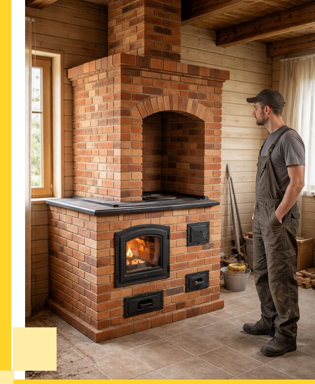 Кирпичные печи в Саянске: купить от 152610 р. | ЭриданСск