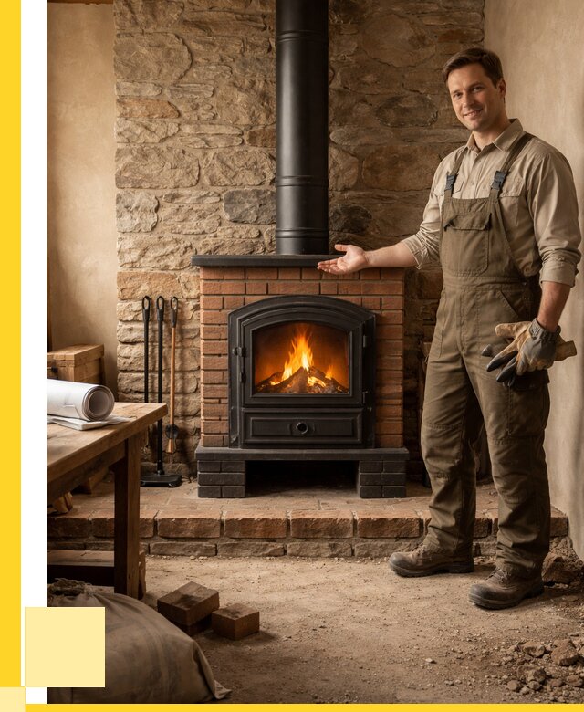 Печи отопительные из кирпича в Саянске от 81392 р., ЭриданСск