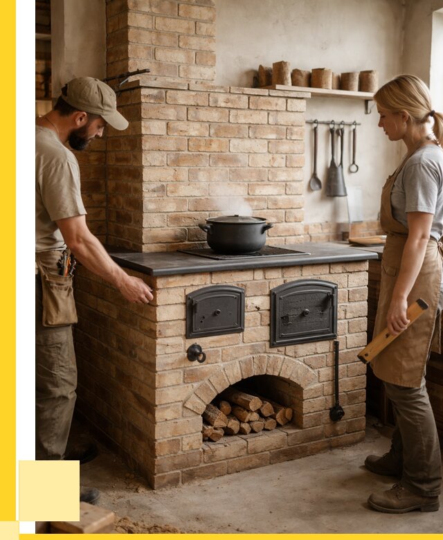 Варочно отопительные печи в Саянске от 91566 р. | ЭриданСск