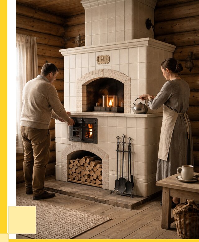 Русские печи в Саянске: установка от 152610 р. ЭриданСск