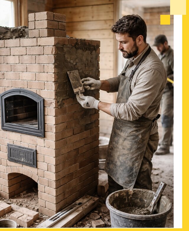 Изготовление и установка печей-шведок под ключ в Саянске