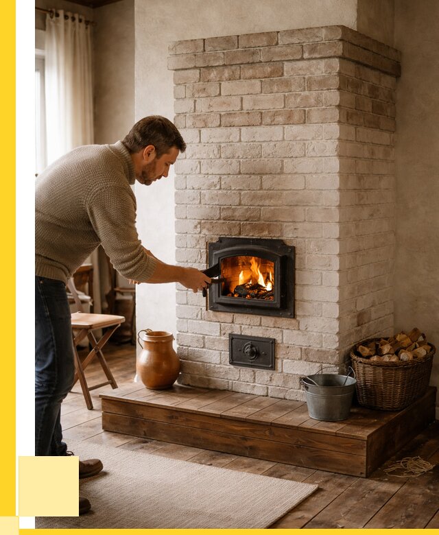 Печь голландка из кирпича в Саянске от 86479 р. | ЭриданСск