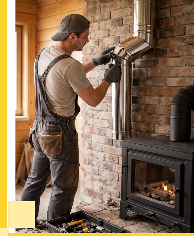 Монтаж дымоходов для печей в Саянске от 7631 р. | ЭриданСск