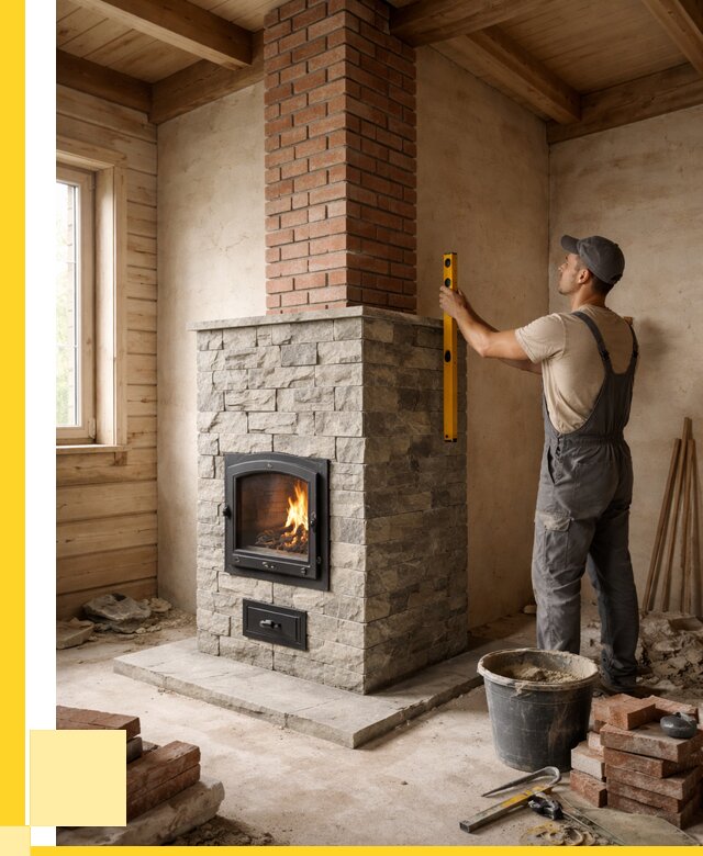 Печи и дымоходы под ключ в Саянске от 45783 р., ЭриданСск