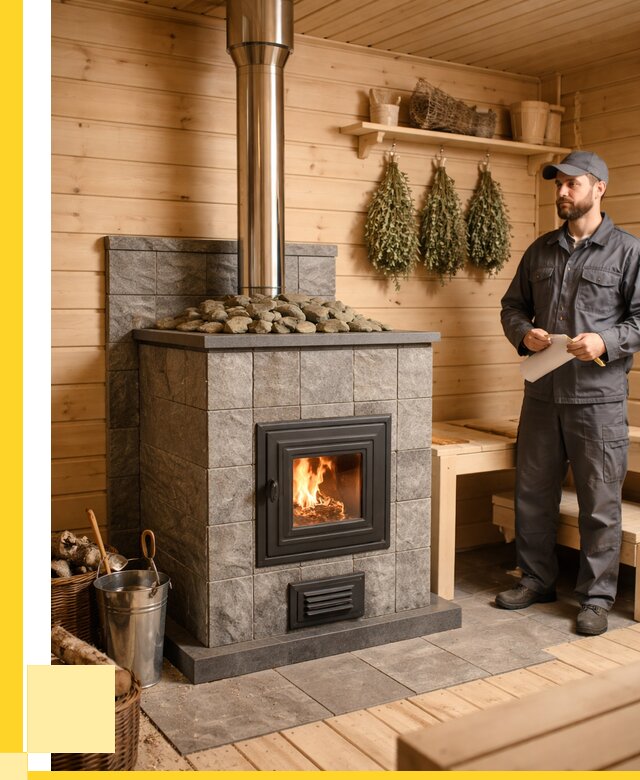 Печи для бани под ключ в Саянске от 122088 р. | ЭриданСск