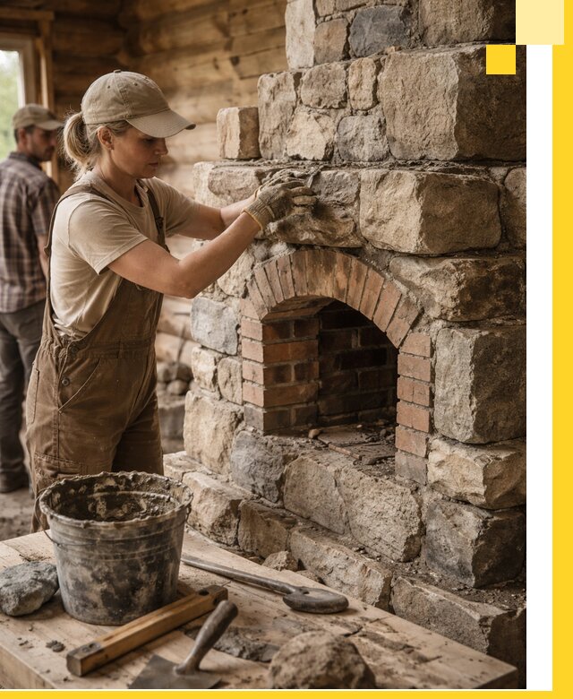 Каменные печи на заказ и монтаж в Саянске, долговечные решения