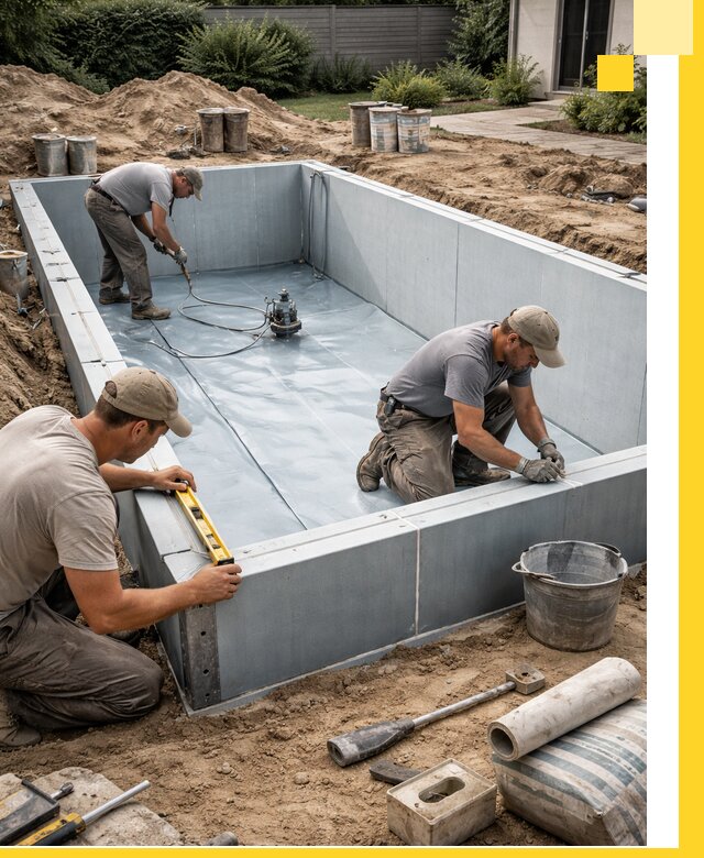 Профессиональный монтаж бассейнов под ключ в Саянске с гарантией