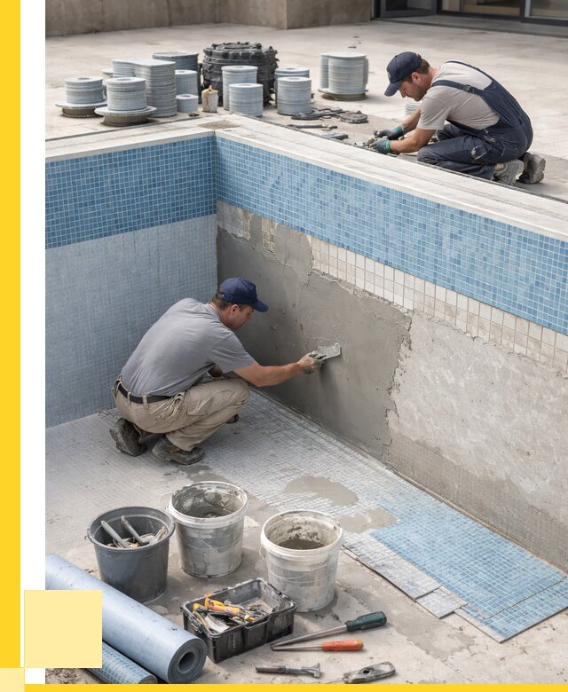 Ремонт и обслуживание бассейнов в Саянске от 25435 р. | ЭриданСск