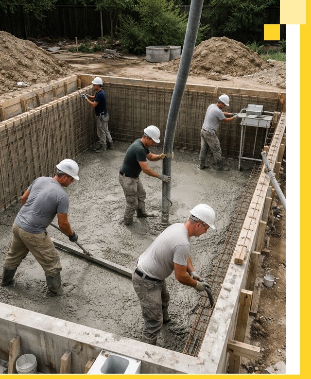 Строительство бетонных бассейнов под ключ в Саянске