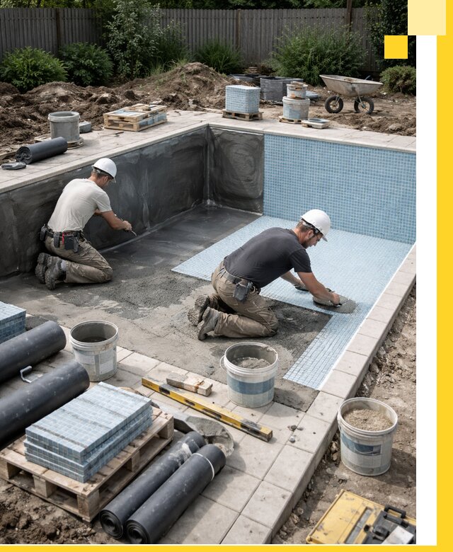 Проектирование и строительство стационарных бассейнов в Саянске