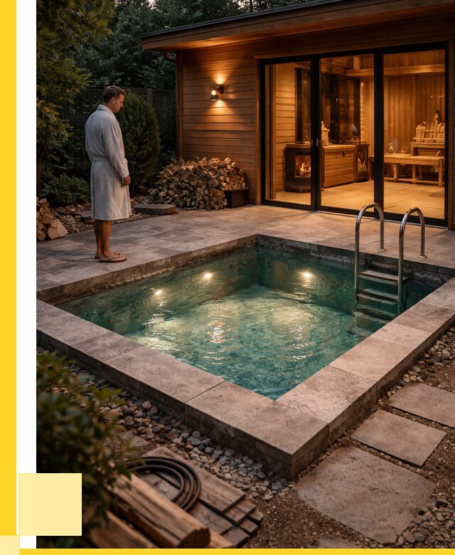 Бани с бассейном под ключ в Саянске от 96653 р. | ЭриданСск