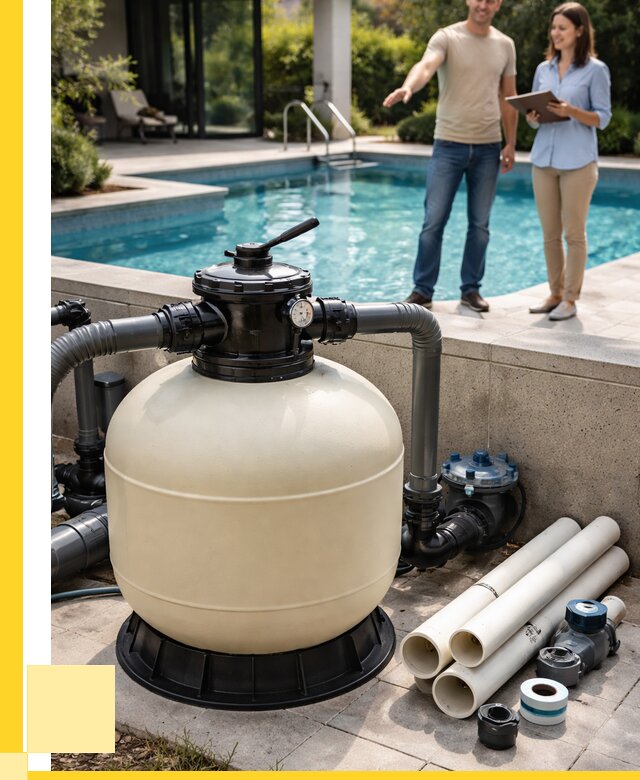 Песочные фильтры для бассейнов в Саянске от 18313 р., ЭриданСск