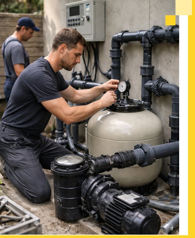 Поставка и монтаж фильтровального оборудования для бассейнов в Саянске