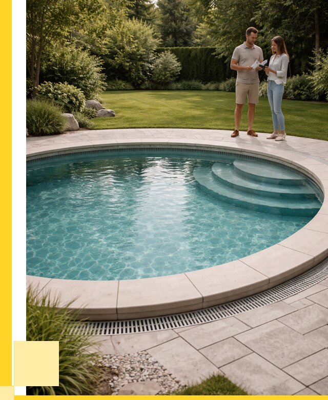 Круглые каркасные бассейны купить в Саянске от 254350 р. | ЭриданСск