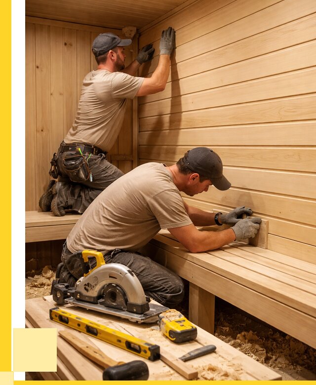 Обшивка саун вагонкой в Саянске от 2544 р. | ЭриданСск