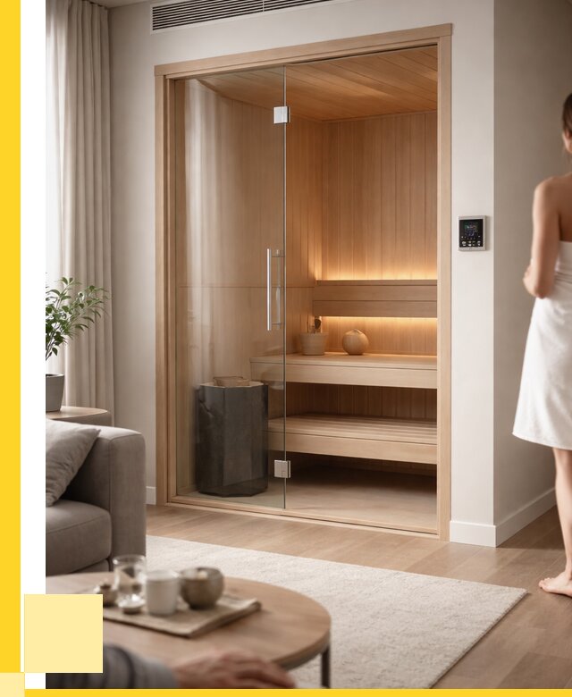 Сауна в квартире под ключ в Саянске от 122088 р. ЭриданСск