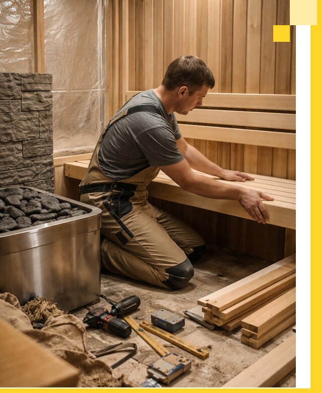 Сауны для дома под ключ с проектированием и монтажом в Саянске