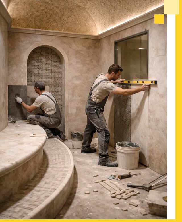 Проектирование и строительство саун с хамамом под ключ в Саянске