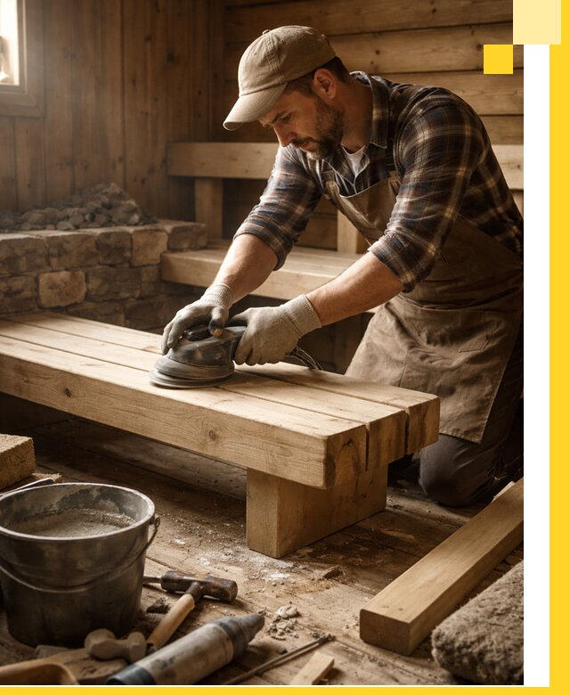 Ремонт бань под ключ в Саянске с гарантией качества и сроков