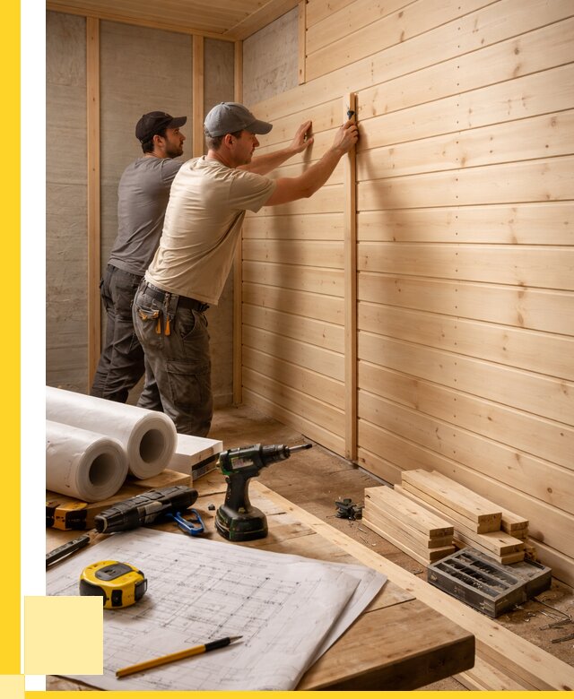 Обшивка бани вагонкой в Саянске от 1221 р., ЭриданСск