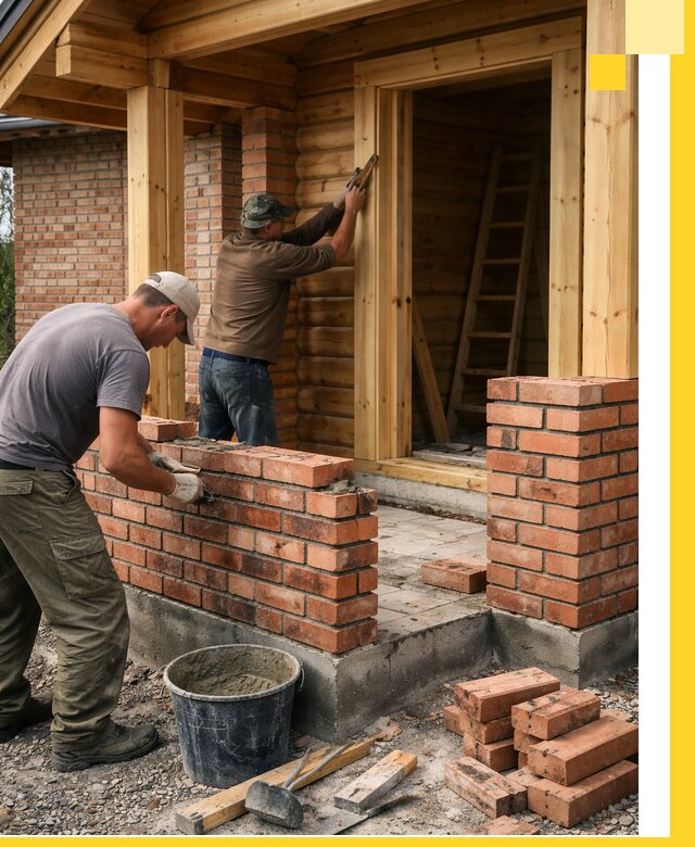 Строительство кирпичных бань под ключ в Саянске с гарантией качества