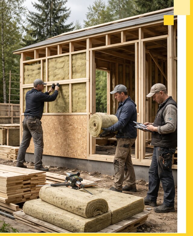 Проектирование и строительство каркасных бань в Саянске под ключ