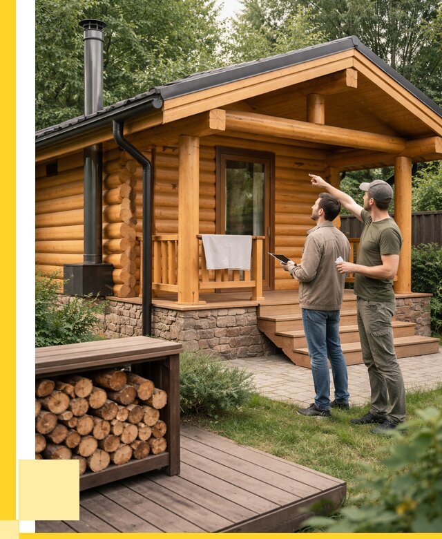 Бани для дачи под ключ в Саянске от 254350 р. | ЭриданСск