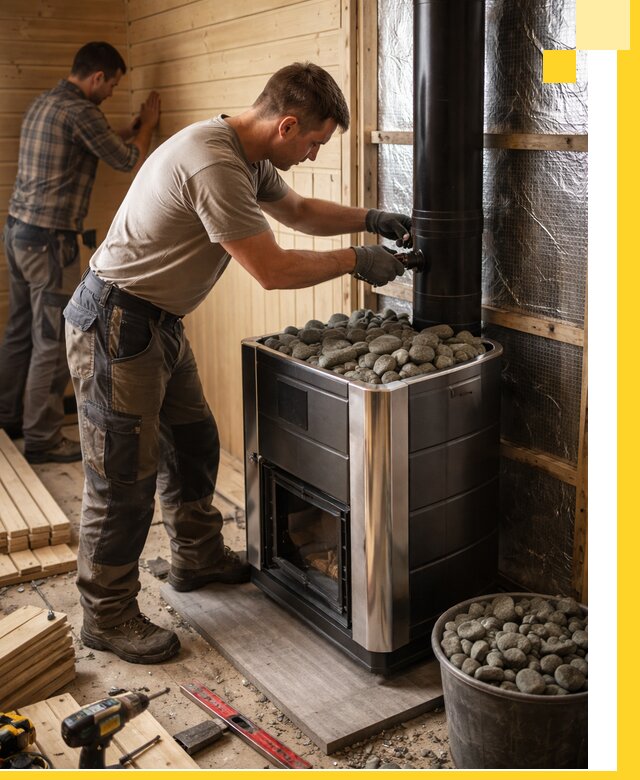 Проектирование и строительство парилок для бани в Саянске под ключ