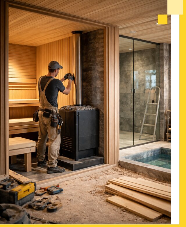 Полное строительство банных комплексов под ключ в Саянске