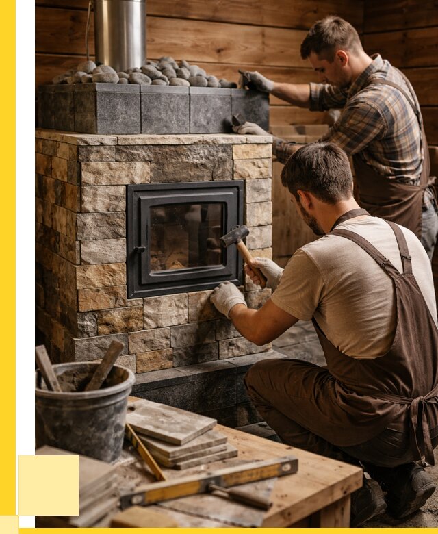 Облицовка банной печи в Саянске от 15261 р. | ЭриданСск