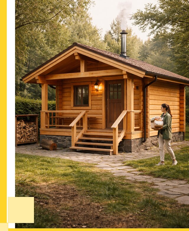 Купить баню под ключ в Саянске от 661310 р. | ЭриданСск