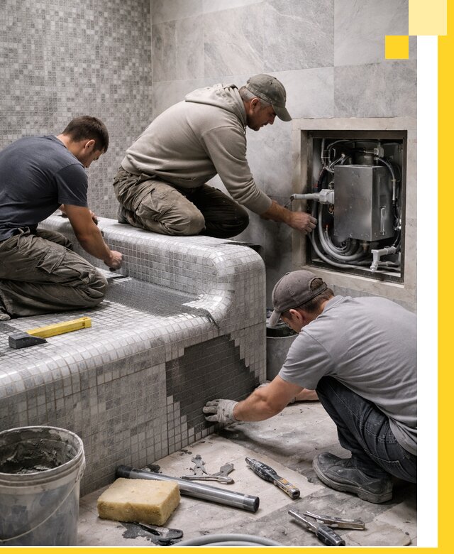 Проекты хамамов под ключ в Саянске и дизайн и строительство