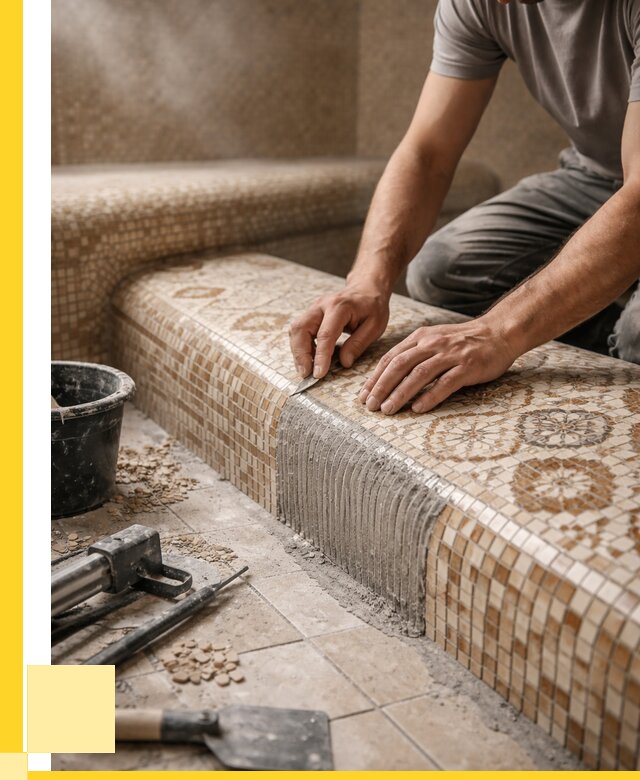 Плитка для хамама под ключ в Саянске от 3561 р. | ЭриданСск